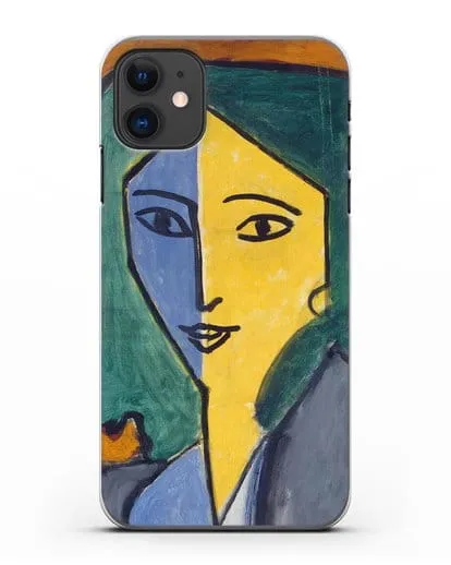 Чехол Портрет Л. Н. Делекторской (Матисс Анри) силиконовый для iPhone 11