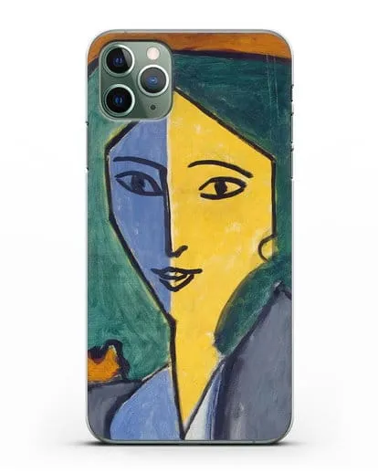 Чехол Портрет Л. Н. Делекторской (Матисс Анри) силиконовый для iPhone 11 Pro Max