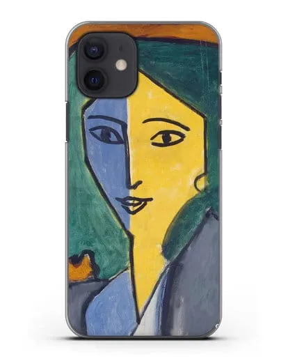 Чехол Портрет Л. Н. Делекторской (Матисс Анри) силиконовый для iPhone 12