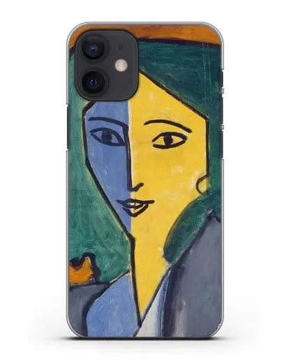 Чехол Портрет Л. Н. Делекторской (Матисс Анри) силиконовый для iPhone 12 mini