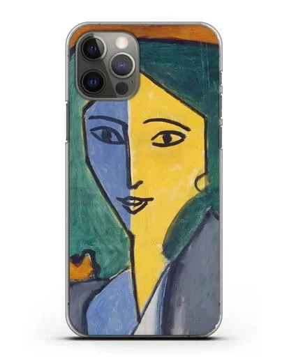 Чехол Портрет Л. Н. Делекторской (Матисс Анри) силиконовый для iPhone 12 Pro