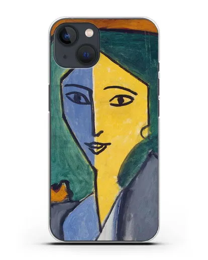 Чехол Портрет Л. Н. Делекторской (Матисс Анри) силиконовый для iPhone 13 Mini
