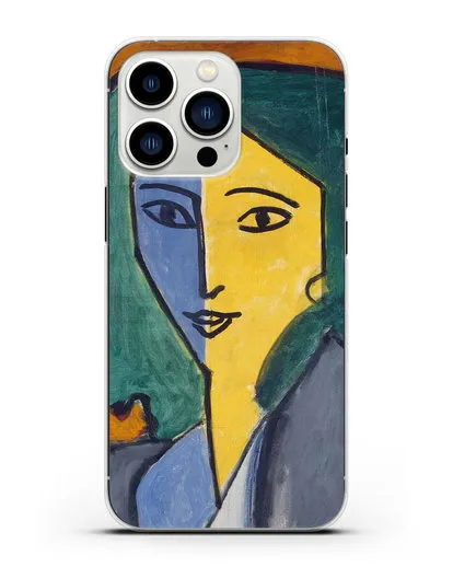 Чехол Портрет Л. Н. Делекторской (Матисс Анри) силиконовый для iPhone 13 Pro