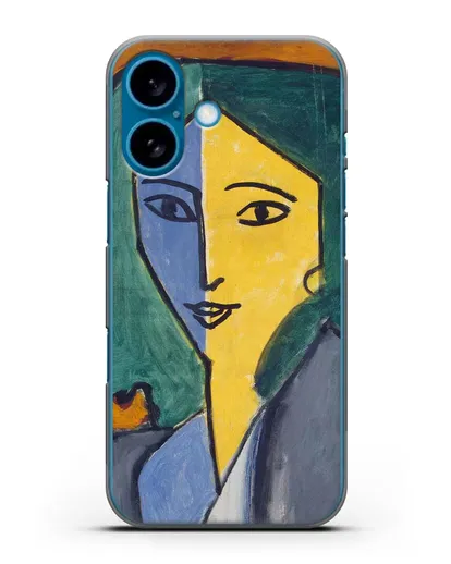 Чехол Портрет Л. Н. Делекторской (Матисс Анри) силиконовый для iPhone 16