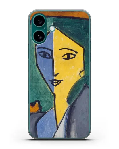 Чехол Портрет Л. Н. Делекторской (Матисс Анри) силиконовый для iPhone 16 Plus