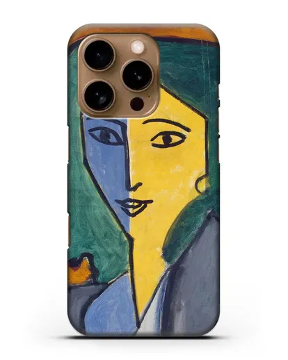 Чехол Портрет Л. Н. Делекторской (Матисс Анри) силиконовый для iPhone 16 Pro