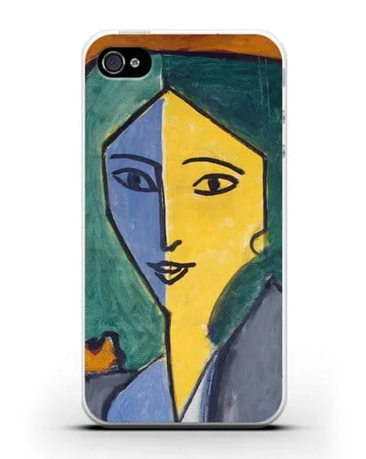 Чехол Портрет Л. Н. Делекторской (Матисс Анри) силиконовый для iPhone 4/4s