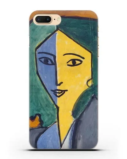 Чехол Портрет Л. Н. Делекторской (Матисс Анри) силиконовый для iPhone 8 Plus