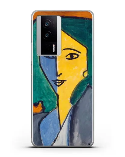 Чехол Портрет Л. Н. Делекторской (Матисс Анри) силиконовый для Xiaomi Poco F5 Pro