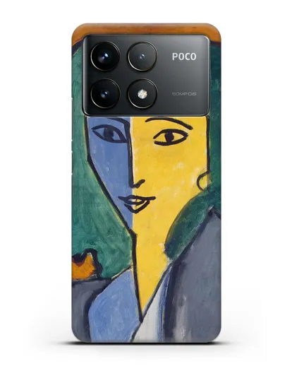 Чехол Портрет Л. Н. Делекторской (Матисс Анри) силиконовый для Xiaomi Poco F6 Pro