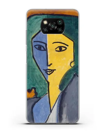 Чехол Портрет Л. Н. Делекторской (Матисс Анри) силиконовый для Xiaomi Poco X3 Pro