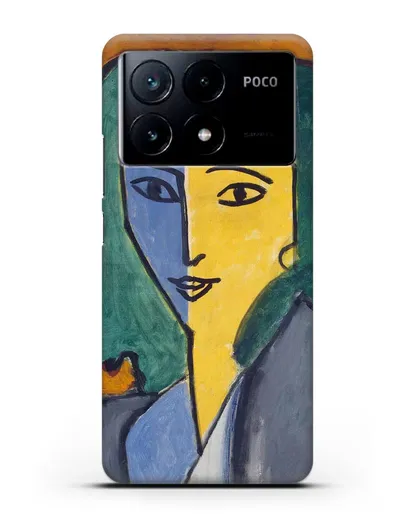 Чехол Портрет Л. Н. Делекторской (Матисс Анри) силиконовый для Xiaomi Poco X6 Pro