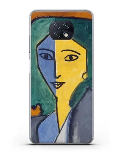 Чехол Портрет Л. Н. Делекторской (Матисс Анри) силиконовый для Xiaomi Redmi Note 9T