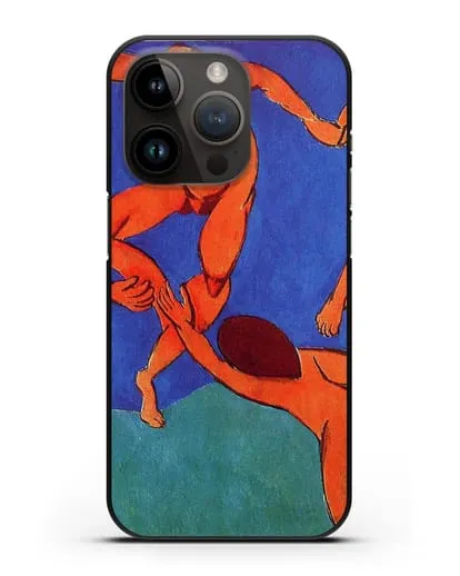Чехол Танец (Матисс Анри) силиконовый для iPhone 14 Pro