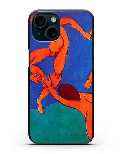 Чехол Танец (Матисс Анри) силиконовый для iPhone 15