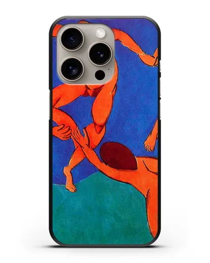 Чехол Танец (Матисс Анри) силиконовый для iPhone 15 Pro