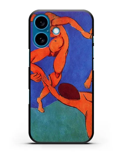 Чехол Танец (Матисс Анри) силиконовый для iPhone 16