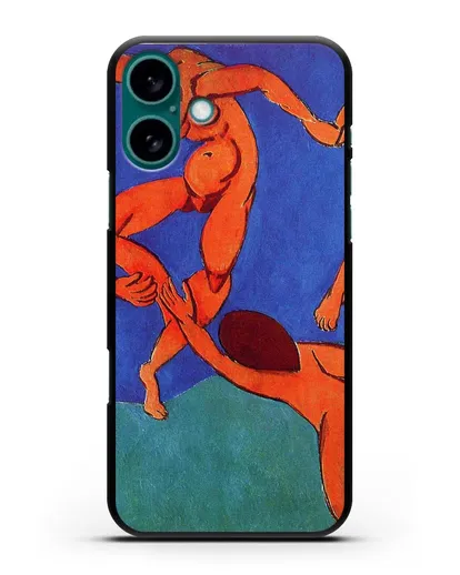 Чехол Танец (Матисс Анри) силиконовый для iPhone 16 Plus