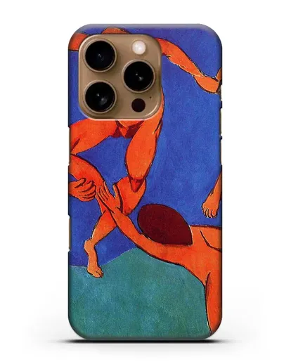 Чехол Танец (Матисс Анри) силиконовый для iPhone 16 Pro