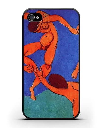 Чехол Танец (Матисс Анри) силиконовый для iPhone 4/4s