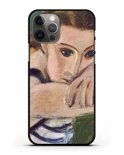 Чехол Лидия Делекторская (Матисс Анри) силиконовый для iPhone 12 Pro