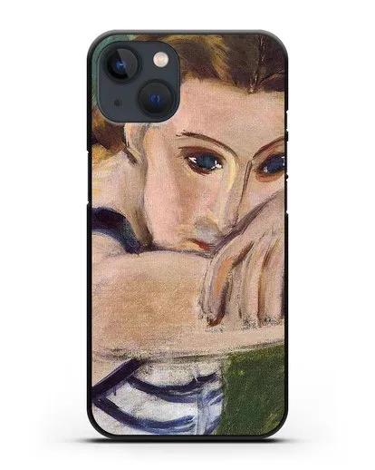 Чехол Лидия Делекторская (Матисс Анри) силиконовый для iPhone 13