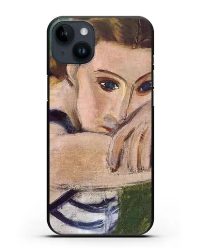 Чехол Лидия Делекторская (Матисс Анри) силиконовый для iPhone 14 Plus