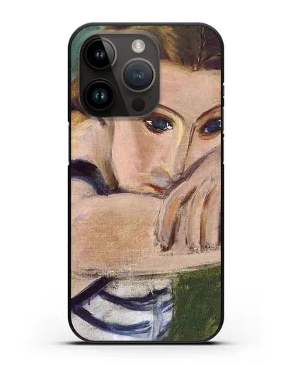 Чехол Лидия Делекторская (Матисс Анри) силиконовый для iPhone 14 Pro