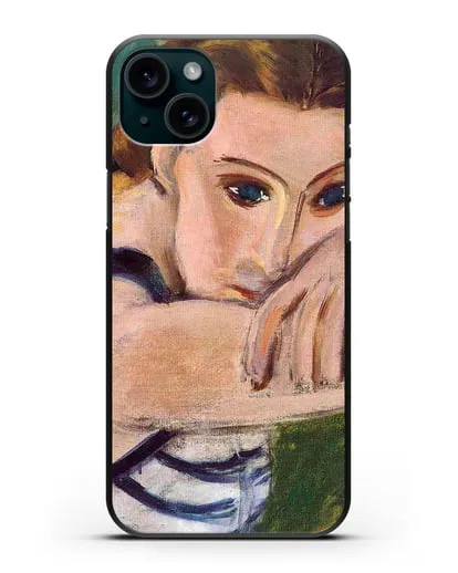 Чехол Лидия Делекторская (Матисс Анри) силиконовый для iPhone 15 Plus