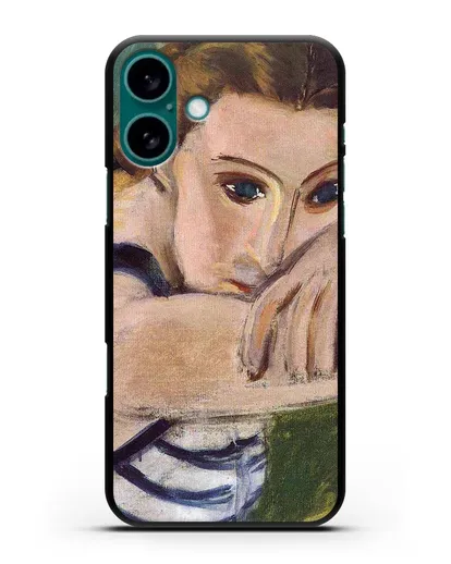 Чехол Лидия Делекторская (Матисс Анри) силиконовый для iPhone 16 Plus