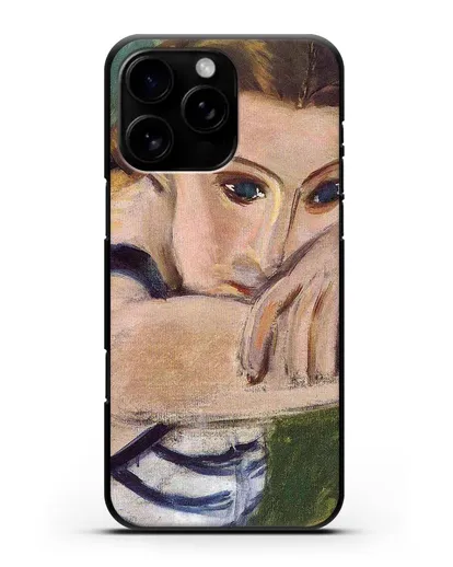 Чехол Лидия Делекторская (Матисс Анри) силиконовый для iPhone 16 Pro Max