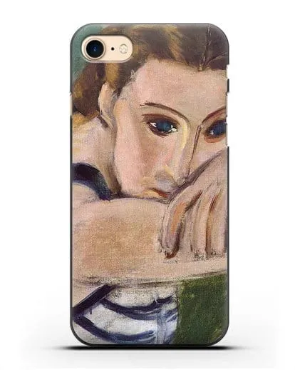Чехол Лидия Делекторская (Матисс Анри) силиконовый для iPhone 7