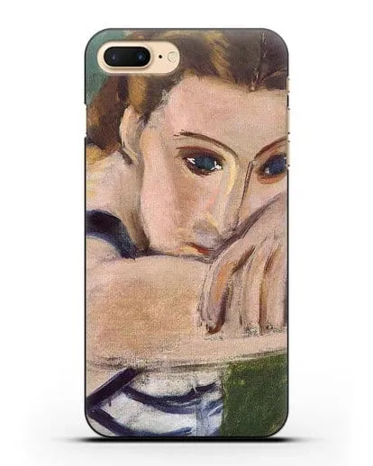 Чехол Лидия Делекторская (Матисс Анри) силиконовый для iPhone 8 Plus