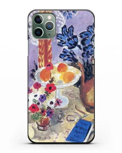 Чехол Акварельный натюрморт (Матисс Анри) силиконовый для iPhone 11 Pro