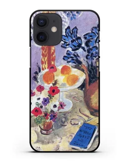 Чехол Акварельный натюрморт (Матисс Анри) силиконовый для iPhone 12 mini