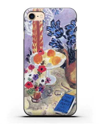 Чехол Акварельный натюрморт (Матисс Анри) силиконовый для iPhone 7