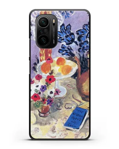Чехол Акварельный натюрморт (Матисс Анри) силиконовый для Xiaomi Poco F3