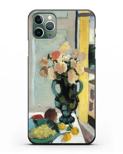 Чехол Розы сафрано у окна (Матисс Анри) силиконовый для iPhone 11 Pro