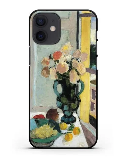 Чехол Розы сафрано у окна (Матисс Анри) силиконовый для iPhone 12 mini