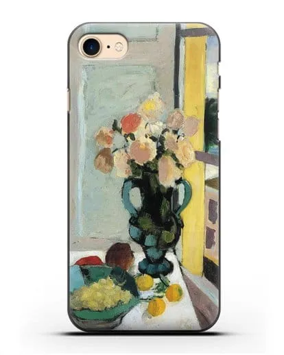 Чехол Розы сафрано у окна (Матисс Анри) силиконовый для iPhone 7