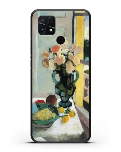 Чехол Розы сафрано у окна (Матисс Анри) силиконовый для Xiaomi Poco C40