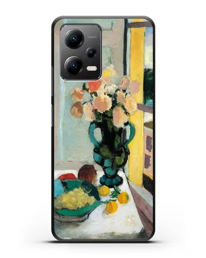 Чехол Розы сафрано у окна (Матисс Анри) силиконовый для Xiaomi Poco X5