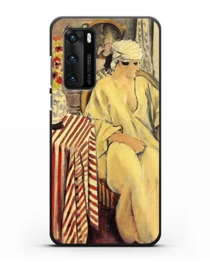 Чехол Медитация (Матисс Анри) силиконовый для Huawei P40