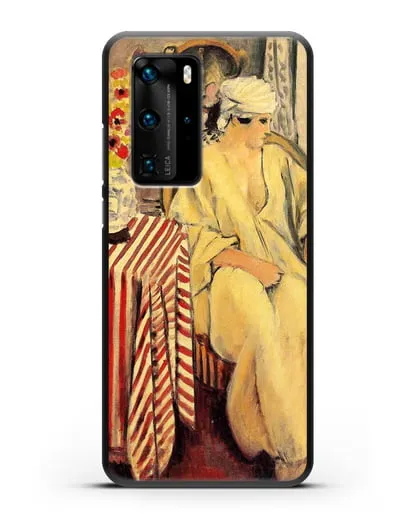 Чехол Медитация (Матисс Анри) силиконовый для Huawei P40 Pro