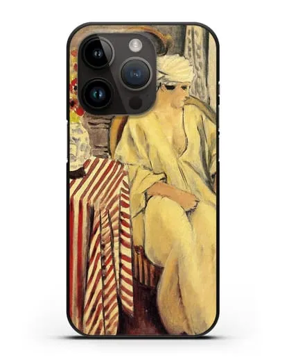 Чехол Медитация (Матисс Анри) силиконовый для iPhone 14 Pro