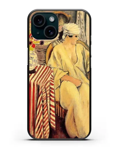 Чехол Медитация (Матисс Анри) силиконовый для iPhone 15