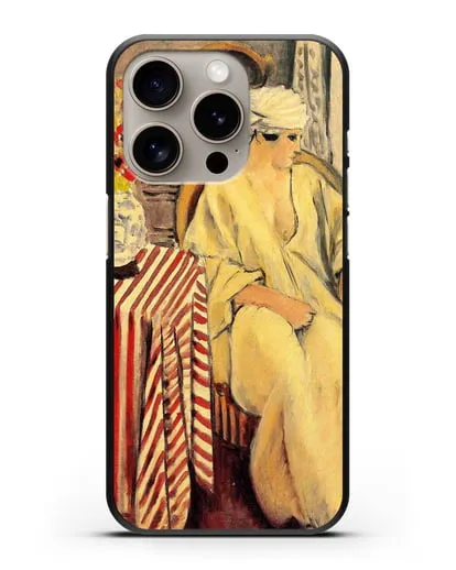 Чехол Медитация (Матисс Анри) силиконовый для iPhone 15 Pro