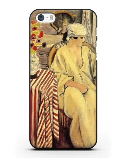 Чехол Медитация (Матисс Анри) силиконовый для iPhone 5/5s/SE