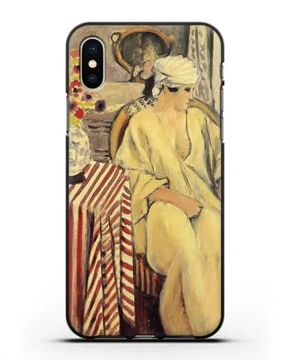 Чехол Медитация (Матисс Анри) силиконовый для iPhone X