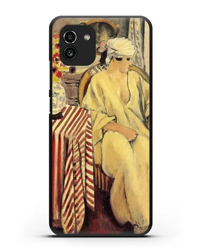 Чехол Медитация (Матисс Анри) силиконовый для Samsung Galaxy A03 [SM-A035]